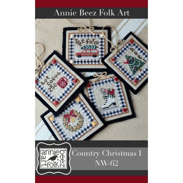 Annie Beez Folk Art - Country Christmas I
