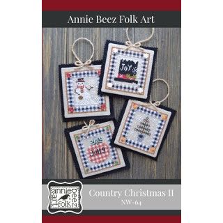 Annie Beez Folk Art - Country Christmas II