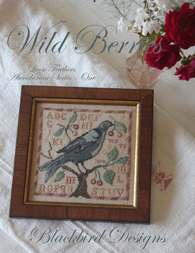 Blackbird Designs - Wild Berries - Loose Feathers Abecedarian #1 (LF#49)