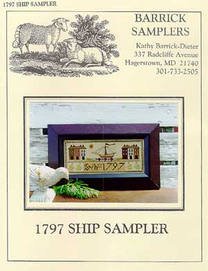 Carriage House Samplings - 1797 Ship Sampler