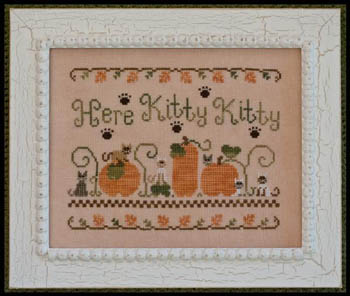Country Cottage Needleworks - Here Kitty, Kitty