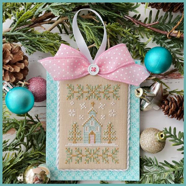 Country Cottage Needleworks - Pastel Collection 3 - Christmas Church