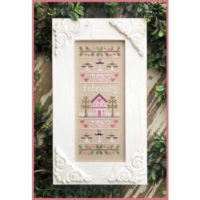 Country Cottage Needleworks - Sampler of the Month - February