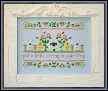 Country Cottage Needleworks - Spring in your Step
