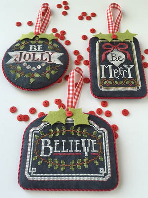 Hands on Designs - Chalkboard Ornaments - Christmas Collection Part One