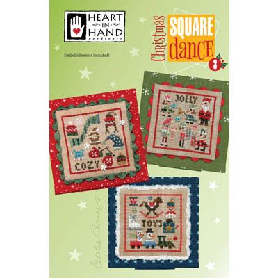 Heart in Hand Needleart - Christmas Square Dance 3