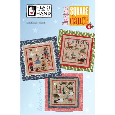 Heart in Hand Needleart - Christmas Square Dance 4