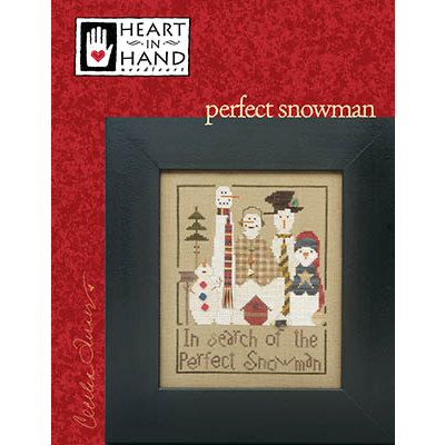 Heart in Hand Needleart - Perfect Snowman