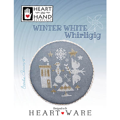 Heart in Hand Needleart - Winter White Whirligig