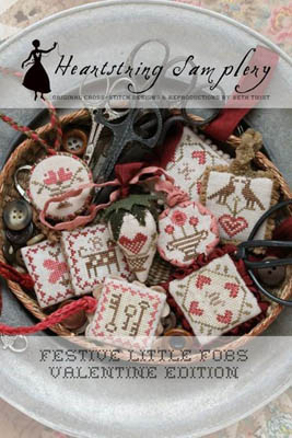 Heartstring Samplery - Festive Little Fobs - Valentine Edition