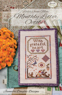 Jeannette Douglas Designs - Letters from Mom 3 - October