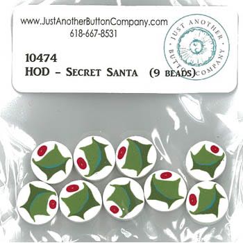 Just Another Button Company - Hands on Design - Secret Santa Charm Pack