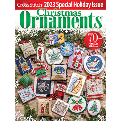 Just Cross Stitch Magazine - Christmas Ornaments 2023