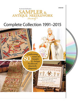 Just Cross Stitch Magazine - Sampler and Antique Needlework Quarterly 1991-2015 DVD