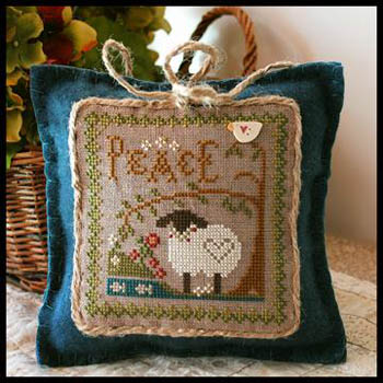 Little House Needleworks - Little Sheep Virtues #3 - Peace
