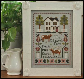 Little House Needleworks - Mrs O'Leary's Dairy Farm
