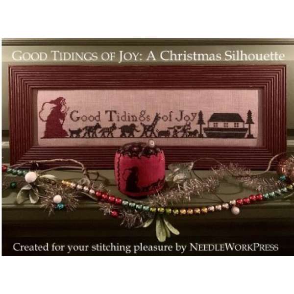 Needlework Press - Good Tidings of Joy: A Christmas Silhouette