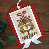 Country Cottage Needleworks - Classic Collection #9 - Christmas Birdhouse