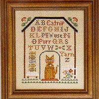Little House Needleworks - Kitty Cottage Sampler