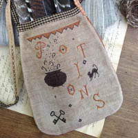 Stacy Nash Primitives - Potions Sewing Pouch