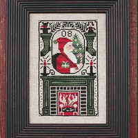 The Prairie Schooler - 2008 Limited Edition Santa - By the Chimney