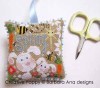 Barbara Ana Designs - Spring Scissor Fob