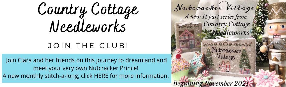 Country Cottage Needleworks Nutcracker Village sign up