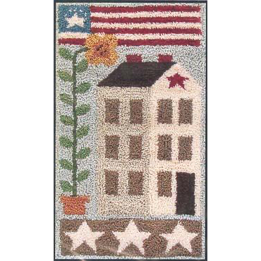 Little House Needleworks - American Saltbox punch needle