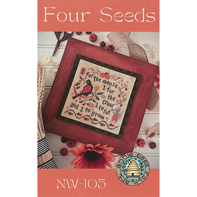 Annie Beez Folk Art - Four Seeds
