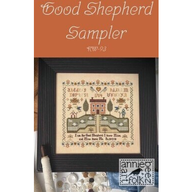 Annie Beez Folk Art - Good Shepherd Sampler
