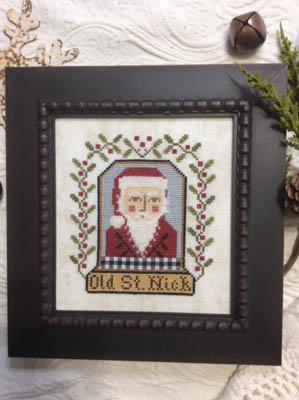 Annie Beez Folk Art - Old St. Nick