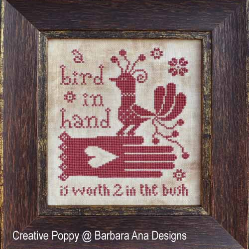 Barbara Ana Designs - A Bird in Hand