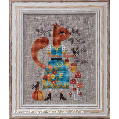 Barbara Ana Designs - Autumn Squirrel