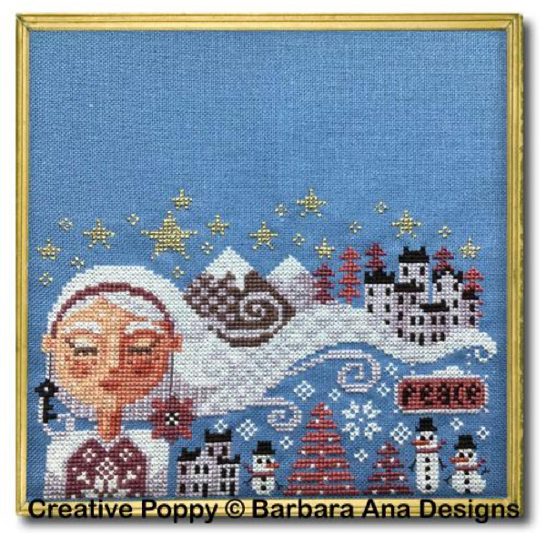 Barbara Ana Designs - Dreaming Miss Claus