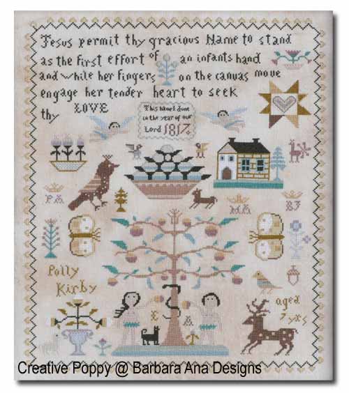 Barbara Ana Designs - Polly Kirby Sampler