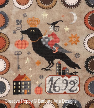 Barbara Ana Designs - The Witch, The Crow and the Pumpkin