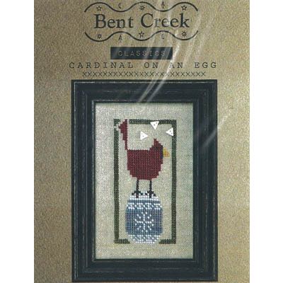 Bent Creek - Cardinal on an Egg