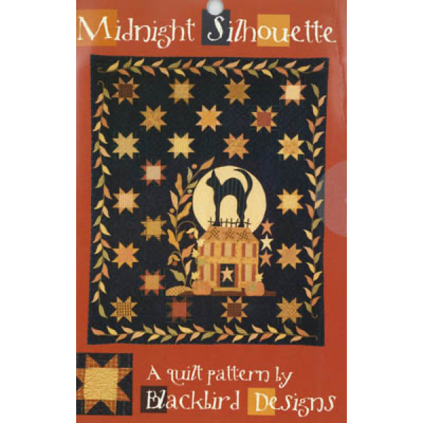 Blackbird Designs - Midnight Silhouette quilt pattern