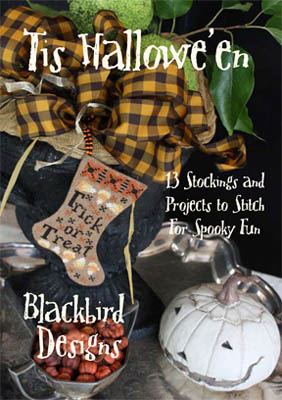 Blackbird Designs - Tis Hallowe'en (Stockings)