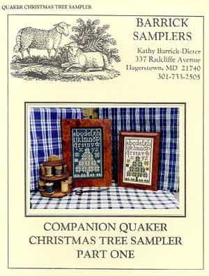 Carriage House Samplings - Christmas Tree Sampler 1