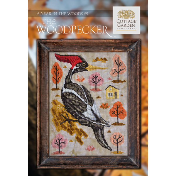 Cottage Garden Samplings - A Year in the Woods Part 9 - The Woodpecker