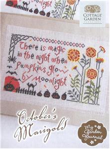 Cottage Garden Samplings - October's Marigold - My Garden Journal