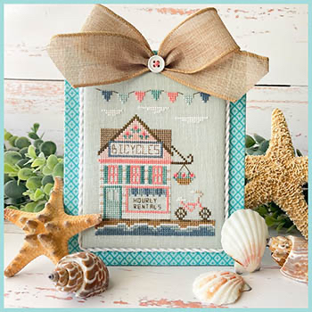 Country Cottage Needleworks - Beach Boardwalk - Part 3 - Bike Shop