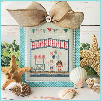 Country Cottage Needleworks - Beach Boardwalk - Part 4 - Boardwalk Sign