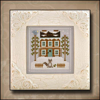 Country Cottage Needleworks - Frosty Forest Part 1 - Raccoon Cabin