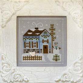 Country Cottage Needleworks - Frosty Forest Part 7 - Snowgirl's Cottage