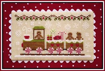 Country Cottage Needleworks - Gingerbread Village #1 - Gingerbread Train