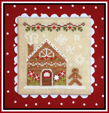 Country Cottage Needleworks - Gingerbread Village #4 - Gingerbread House 2