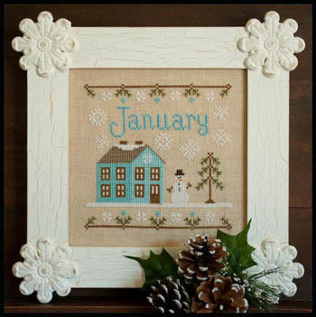 Country Cottage Needleworks - January Cottage of the Month