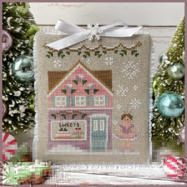 Country Cottage Needleworks - Nutcracker Village - Part 2 - Sugar Plum's Sweet Shop